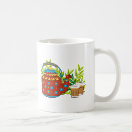 Rustikaler Teekessel Niedlich Trendy Moderne Tasse