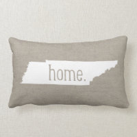 Rustikaler Tennessee Zuhause Staat Kissen