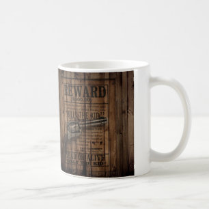 rustikaler Texas Star Cowboy Western Land Dualgun Kaffeetasse