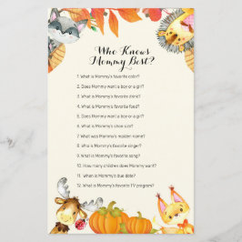 Rustikaler Tierspukkin, der Mama das beste Spiel k