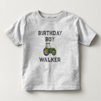 Rustikaler Traktor Farm Boy Birthday Boy