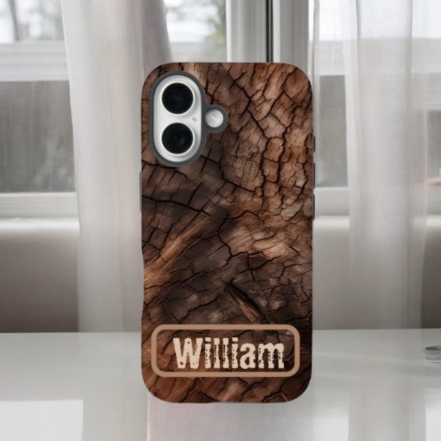 Rustikaler Tree Bark iPhone / iPad Gehäuse persona Case-Mate iPhone Hülle (Von Creator hochgeladen)