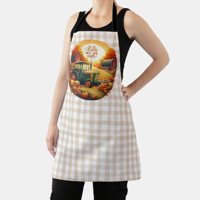 Rustikaler/Vintager Herbst im Betrieb Schürze (InSitu)