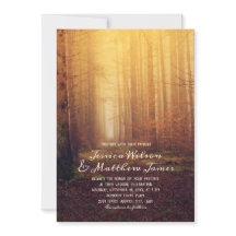 Rustikaler Wald Herbst Herbstwoods Country Wedding