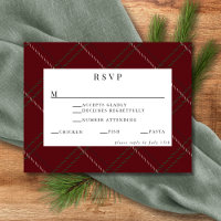 Rustikaler Wald Tartan Kariert Red Black Green R