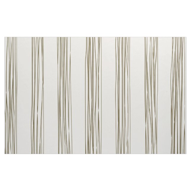 Rustikaler Wasserfarb-Olivstreifen-Stoff Stoff (Fat Quarter (45,7 x 55,9 cm))
