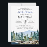 Rustikaler Wasserfarbenstall | Bar Mitzvah<br><div class="desc">Leicht personalisiert und mit einem Schnappschuss ausgeliefert! Holen Sie sich die perfekte Bar mitzvah-Einladung für Ihre Feier wie dieses rustikale Holzdesign, das modern und stilvoll ist. Fügen Sie diesem Design Ihre benutzerdefinierte Formulierung hinzu, indem Sie die "Diese Vorlage bearbeiten"-Felder auf der rechten Seite des Elements verwenden, oder klicken Sie auf...</div>