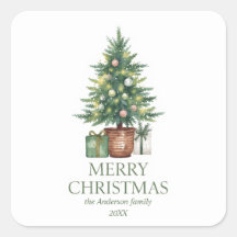 Rustikaler Weihnachtsbaum außerhalb des Fotos