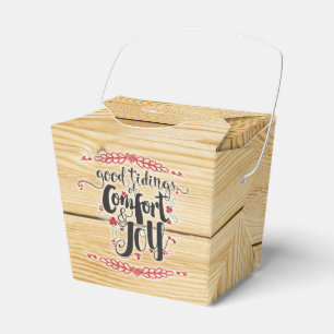 Rustikaler Weihnachtskomfort-u. Geschenkschachtel