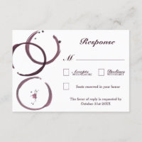 Rustikaler Weinkeller Weinberg RSVP Karten für Hoc