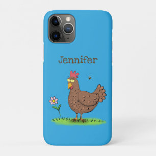 Rustikaler, weißer Cartoon Case-Mate iPhone Hülle