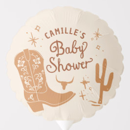 Rustikaler Western Boy Baby Dusche Dekorative Ball Ballon
