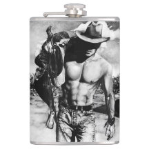 Rustikaler Western Cowboy Cool Maskuline Kunst