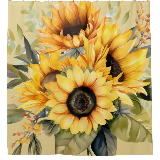 Rustikaler Western Duschvorhang (Vorderseite)