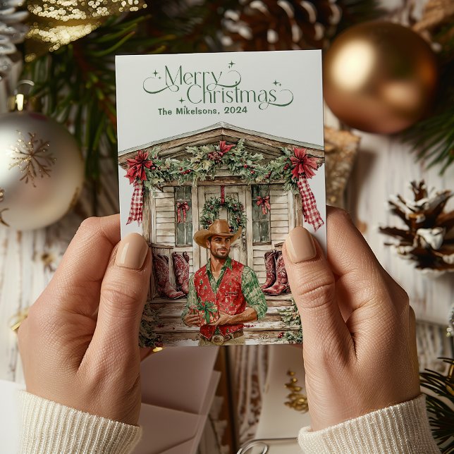 Rustikaler Western Weihnachten (Von Creator hochgeladen)