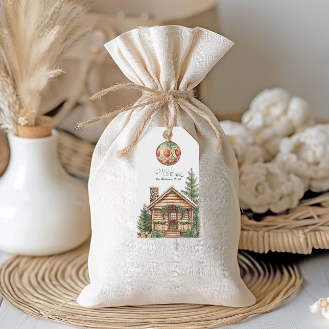 Rustikaler Western Weihnachten Geschenkanhänger (Von Creator hochgeladen)