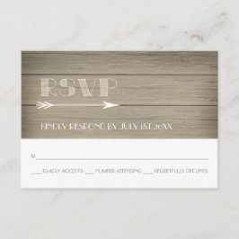 Rustikaler Whimsy - UAWG Response Card. RSVP Karte