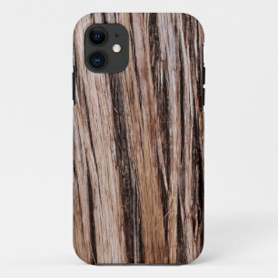 Rustikaler Zedernholz Naturbaum im Freien Muster Case-Mate iPhone Hülle