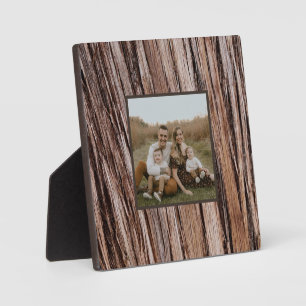 Rustikaler Zedernholz Naturbaum im Freien Muster Fotoplatte