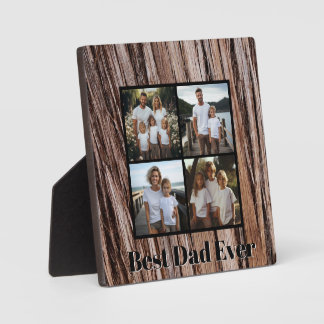 Rustikaler Zedernholz Naturbaumliebhaber Fotoplatte