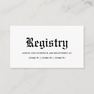 Rustikales altenglisches keltisches Gotisches Hoch Begleitkarte