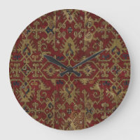 Rustikales antikes orientalisch-persisches Rotes M