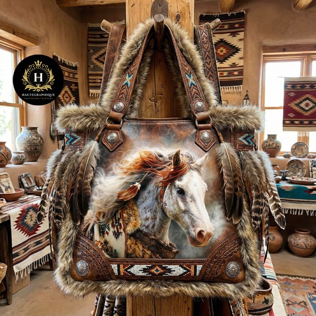 Rustikales Appaloosa-Western-Porträt Seidenpapier (Von Creator hochgeladen)