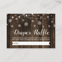 Rustikales Baby - es ist kalt im Freien Windelkreu