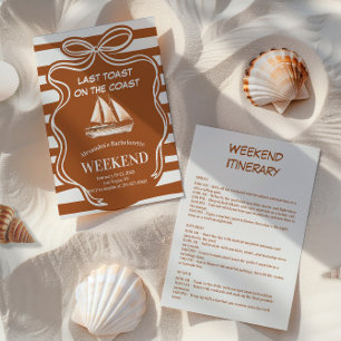 Rustikales Bachelorette Einladung