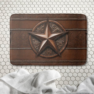 Rustikales Bauernhaus Cowboy Western Country Texas Badematte