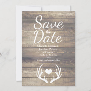 Rustikales Bauernhaus Hirschantler Hochzeit Save The Date