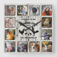 Rustikales Bauernhaus Holzhühnchen Coop Fotolage