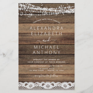 Rustikales Bauernhaus mit Lichtereihen