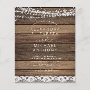 Rustikales Bauernhaus mit Lichtereihen