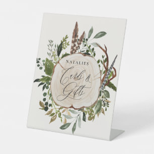 Rustikales Bauernhaus Stallenschild botanisches Br Sockelschild