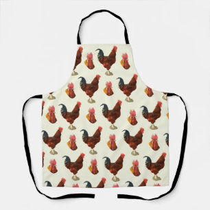 Rustikales Bauernhaus Wasserfarbengeflecht Schürze