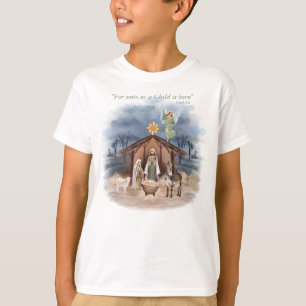 Rustikales Bauernhaus Weihnachten Traditionelle Ge T-Shirt
