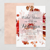 Rustikales Beauty Floral Hochzeit im Herbst Brautp