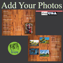 Rustikales Bed and Breakfast 🏡 Trifold Broschüre