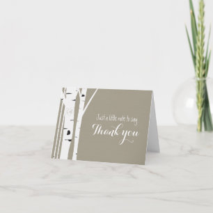 Rustikales Birkenbaumherz (gezeichnet) Danke Faltk