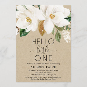 Rustikales BlumenSchlückchen und sehen, fallen Einladung