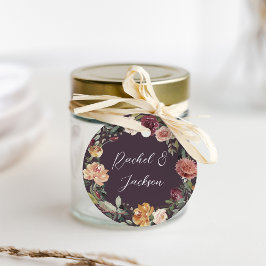 Rustikales Blut | Wasserfarbenfrohe Hochzeit Geschenkanhänger