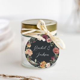 Rustikales Blut | Wasserfarbenfrohe Hochzeit Geschenkanhänger