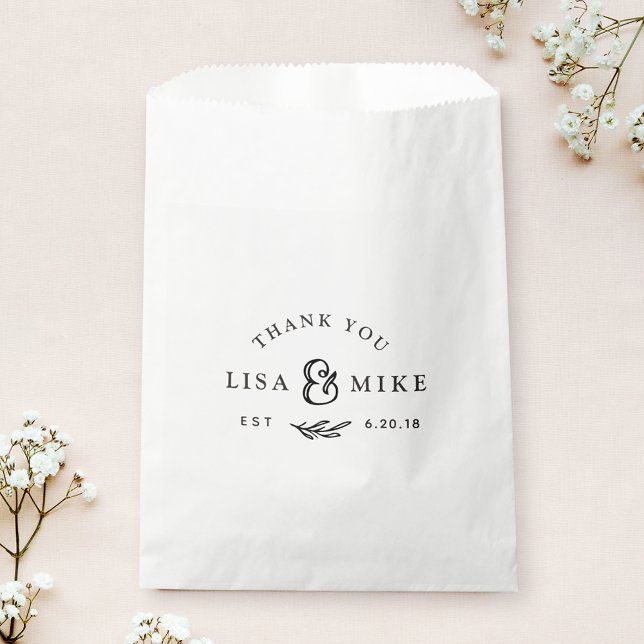 Rustikales botanisches Hochzeitssemble-Brautparty Geschenktütchen (Von Creator hochgeladen)