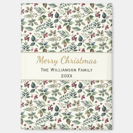 Rustikales botanisches Merina Custom Magnet