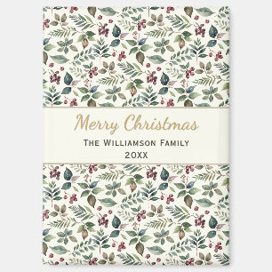 Rustikales botanisches Merina Custom Magnet