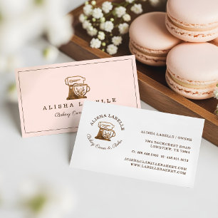 Rustikales Brauerei-Ständer Mischpult Logo Visitenkarte