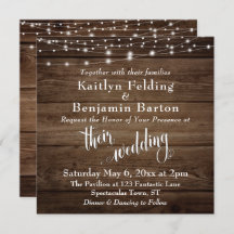 Rustikales Braunes Holz Weiße Lichter & Skript, Ho