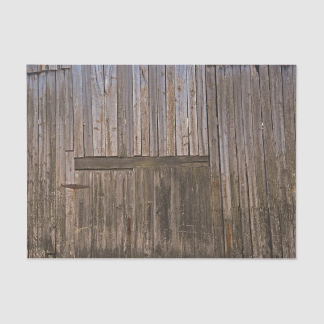 Rustikales Braunholz Seidenpapier (Vorderseite)