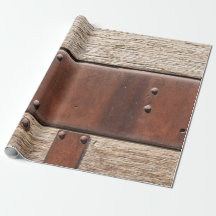 Rustikales Braunholzdesign